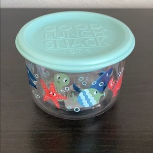 Reusable lunch container set